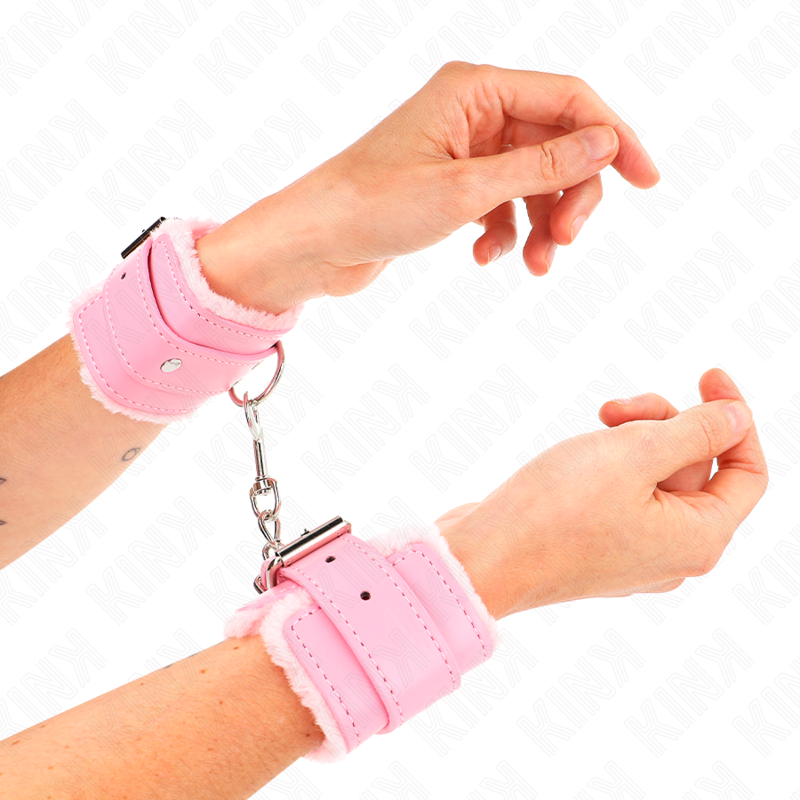 Kink - Muñequeras Forradas Rosa Con Correa Rosa Ajustable 20-29 Cm X 5.5 Cm 3 Kink - Muñequeras Forradas Rosa Con Correa Rosa Ajustable 20-29 Cm X 5.5 Cm - Imagen 3