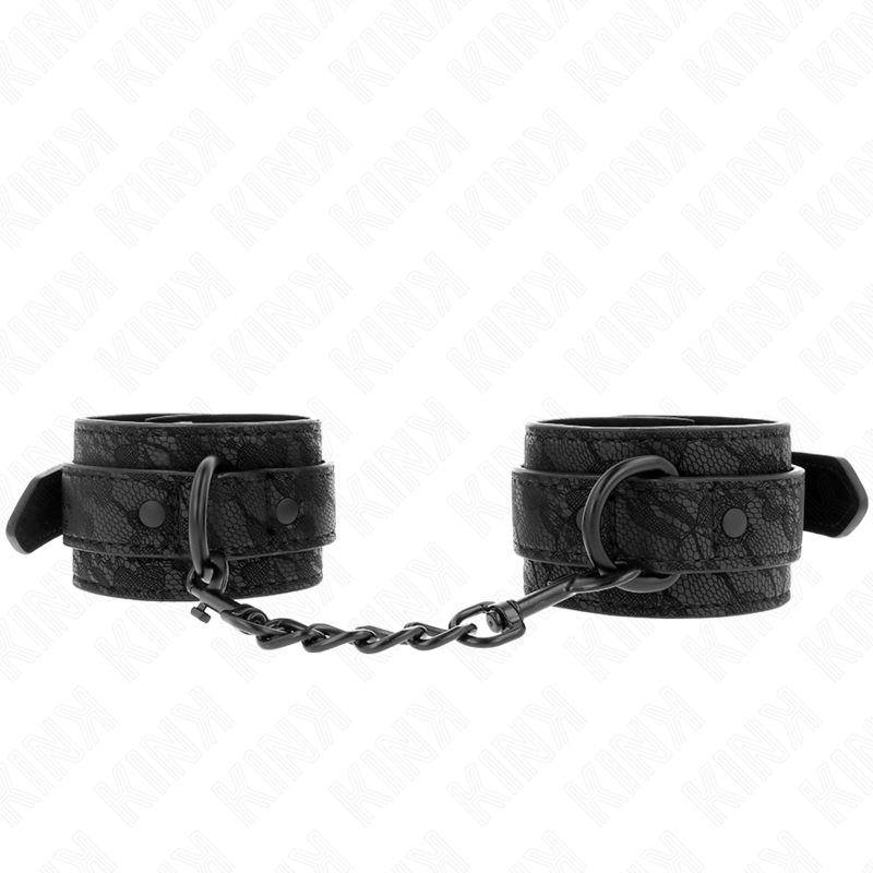 Kink - Muñequeras De Encaje Ajustable Negro 19-26 Cm 2 Kink - Muñequeras De Encaje Ajustable Negro 19-26 Cm - Imagen 2