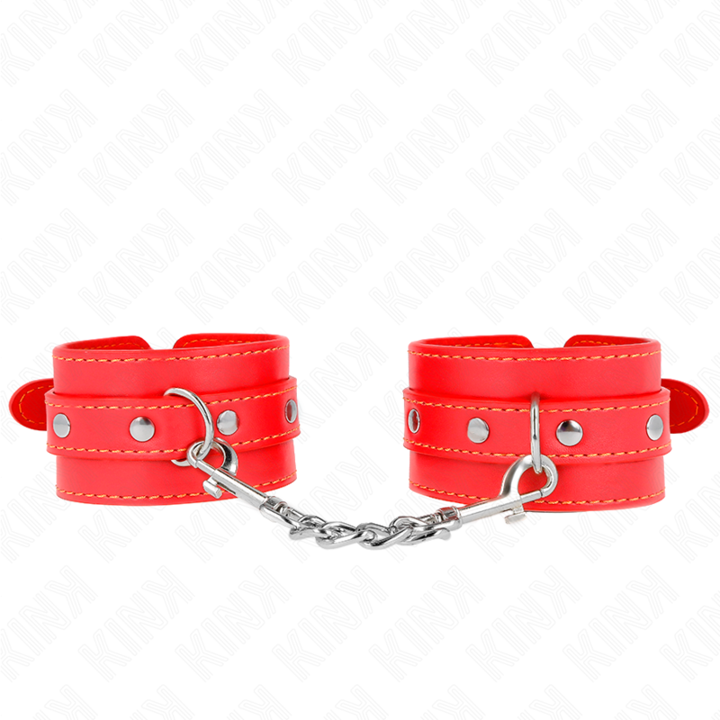 Kink - Muñequeras Finas Rojo Ajustable 21-33 Cm 2 Kink - Muñequeras Finas Rojo Ajustable 21-33 Cm - Imagen 2
