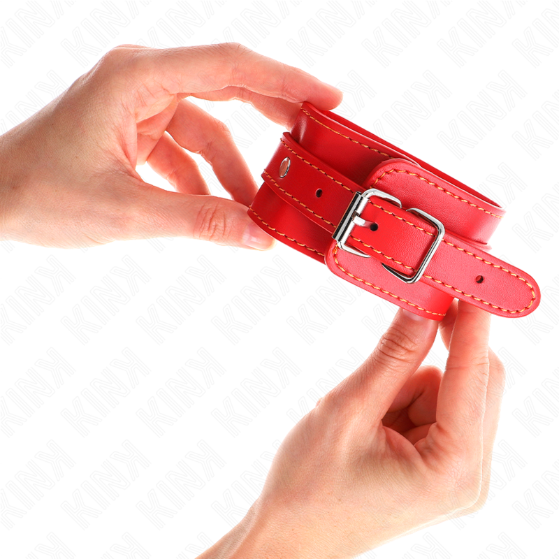 Kink - Muñequeras Finas Rojo Ajustable 21-33 Cm 3 Kink - Muñequeras Finas Rojo Ajustable 21-33 Cm - Imagen 3