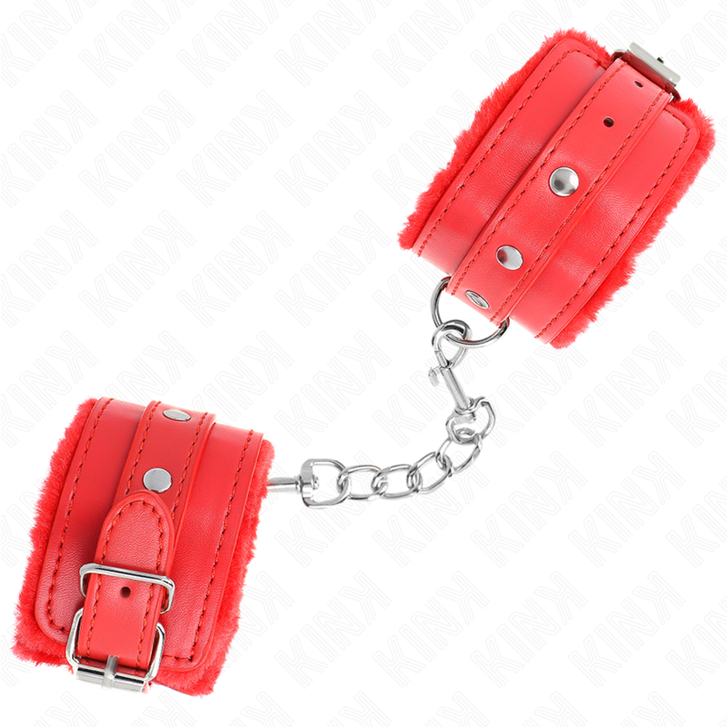 Kink - Muñequeras Forradas Premium Rojo Con Correa Rojo Ajustable 17-29 Cm X 6 Cm 3 Kink - Muñequeras Forradas Premium Rojo Con Correa Rojo Ajustable 17-29 Cm X 6 Cm - Imagen 3
