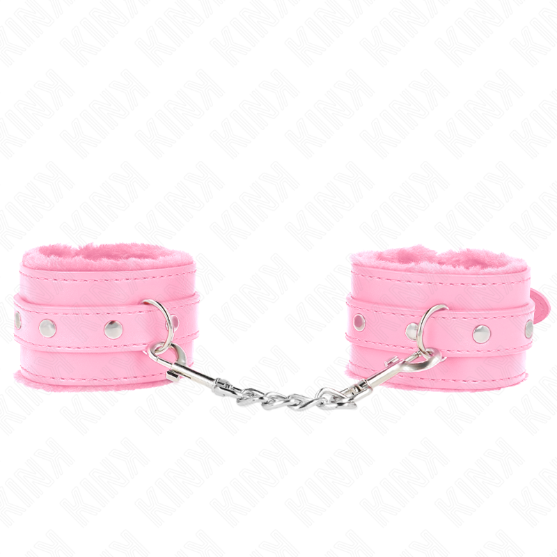 Kink - Muñequeras Forradas Premium Rosa Con Correa Rosa Ajustable 17-29 Cm X 6 Cm 2 Kink - Muñequeras Forradas Premium Rosa Con Correa Rosa Ajustable 17-29 Cm X 6 Cm - Imagen 2