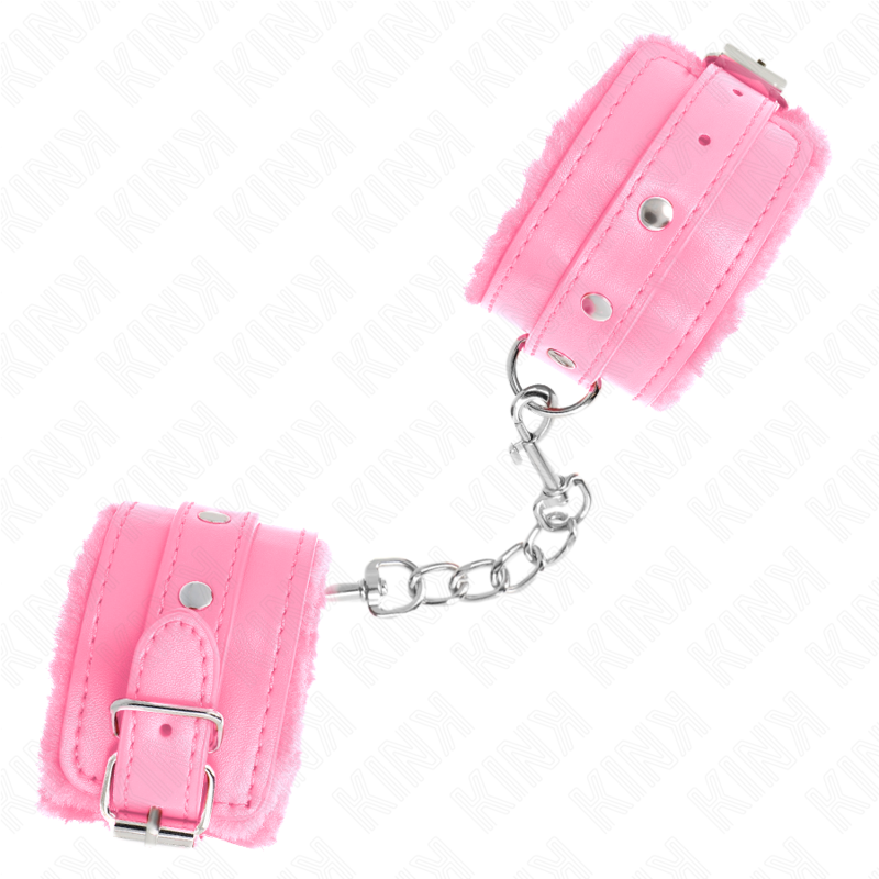 Kink - Muñequeras Forradas Premium Rosa Con Correa Rosa Ajustable 17-29 Cm X 6 Cm 4 Kink - Muñequeras Forradas Premium Rosa Con Correa Rosa Ajustable 17-29 Cm X 6 Cm - Imagen 4