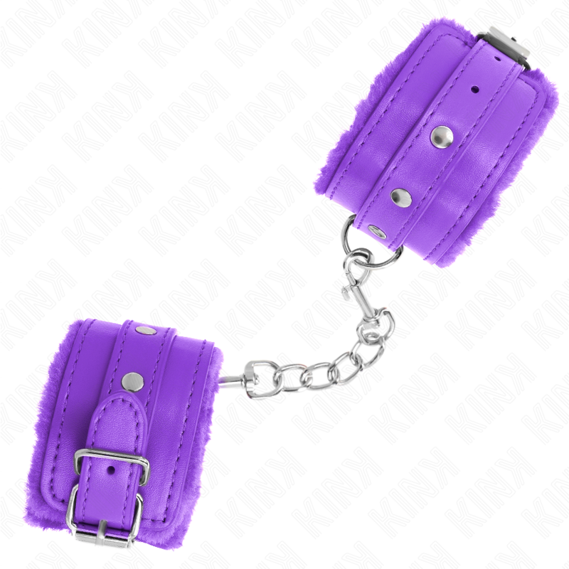 Kink - Muñequeras Forradas Premium Violeta Con Correa Violeta Ajustable 17-29 Cm X 6 Cm 3 Kink - Muñequeras Forradas Premium Violeta Con Correa Violeta Ajustable 17-29 Cm X 6 Cm - Imagen 3
