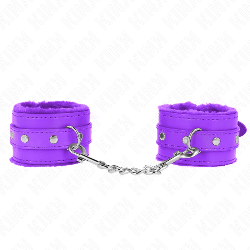 Kink - Muñequeras Forradas Premium Violeta Con Correa Violeta Ajustable 17-29 Cm X 6 Cm 2 Kink - Muñequeras Forradas Premium Violeta Con Correa Violeta Ajustable 17-29 Cm X 6 Cm - Imagen 2