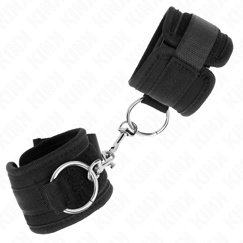 Kink - Muñequeras Negro Ajustable 18-35 Cm X 6 Cm 3 Kink - Muñequeras Negro Ajustable 18-35 Cm X 6 Cm - Imagen 3