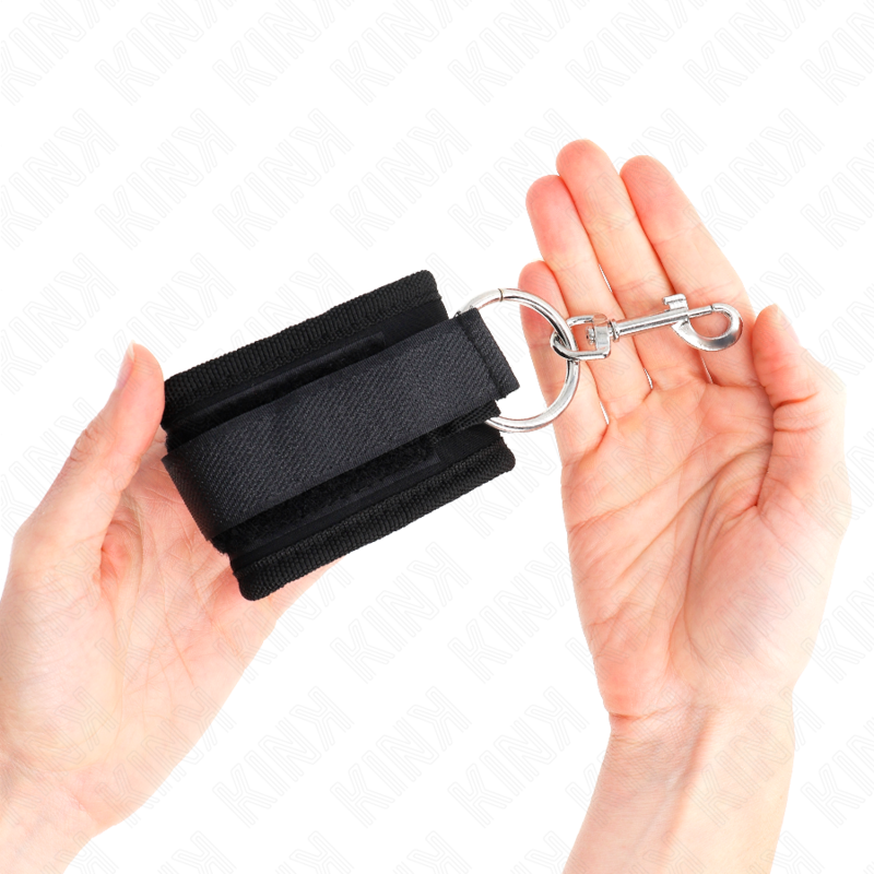 Kink - Muñequeras Negro Ajustable 18-35 Cm X 6 Cm 4 Kink - Muñequeras Negro Ajustable 18-35 Cm X 6 Cm - Imagen 4