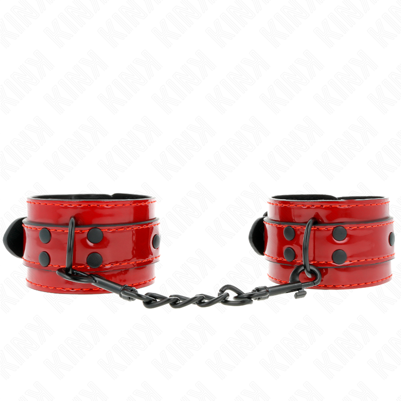 Kink - Muñequeras Rojo Oscuro 23 X 5 Cm 2 Kink - Muñequeras Rojo Oscuro 23 X 5 Cm - Imagen 2