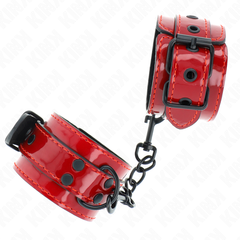 Kink - Muñequeras Rojo Oscuro 23 X 5 Cm 3 Kink - Muñequeras Rojo Oscuro 23 X 5 Cm - Imagen 3