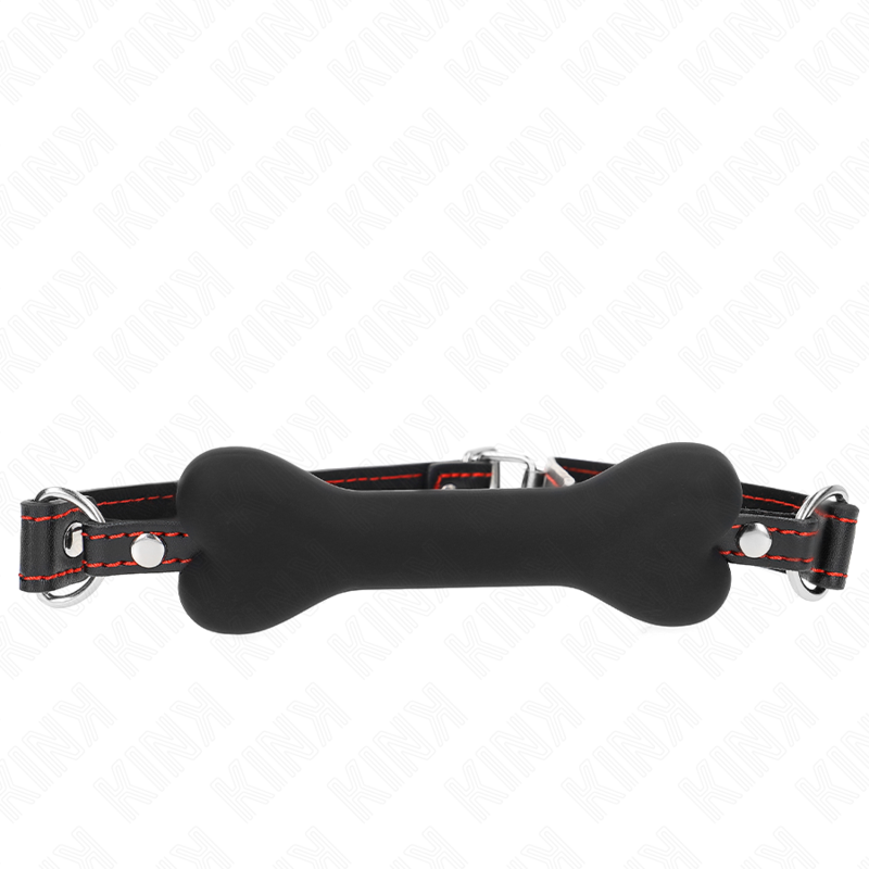Kink - Mordaza De Hueso 12 Cm Negro 63 X 2 Cm 1 Kink - Mordaza De Hueso 12 Cm Negro 63 X 2 Cm