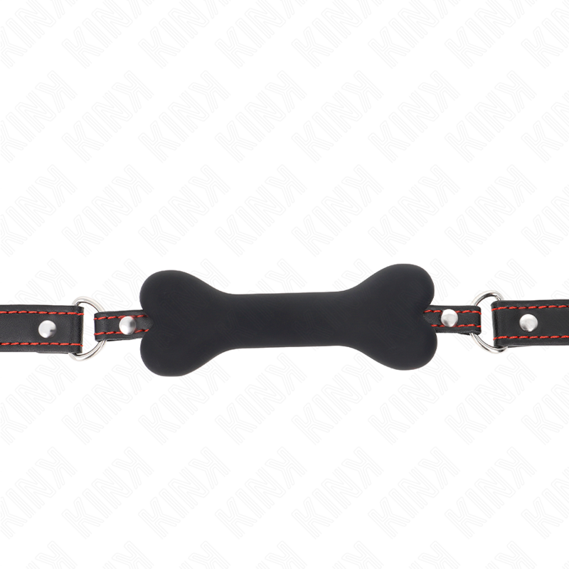 Kink - Mordaza De Hueso 12 Cm Negro 63 X 2 Cm 3 Kink - Mordaza De Hueso 12 Cm Negro 63 X 2 Cm - Imagen 3