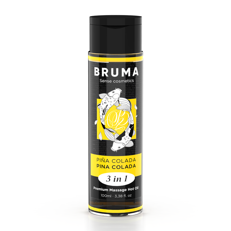 Bruma - Aceite De Masaje Premium Efecto Calor Sabor Piña Colada 3 En 1 - 100 Ml 1 Bruma - Aceite De Masaje Premium Efecto Calor Sabor Piña Colada 3 En 1 - 100 Ml
