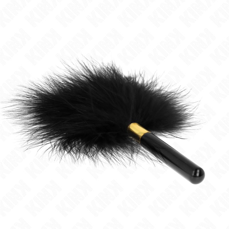 Kink - Plumas Para Cosquillas Metal Dorado Negra 18 Cm 3 Kink - Plumas Para Cosquillas Metal Dorado Negra 18 Cm - Imagen 3