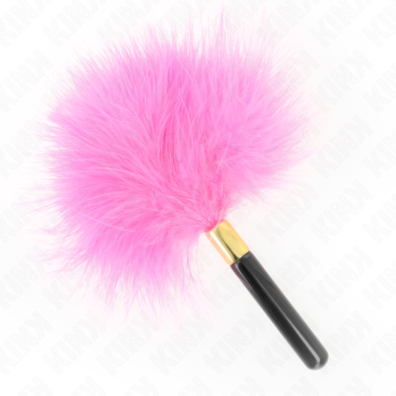 Kink - Plumas Para Cosquillas Metal Dorado Fucsia 18 Cm 2 Kink - Plumas Para Cosquillas Metal Dorado Fucsia 18 Cm - Imagen 2