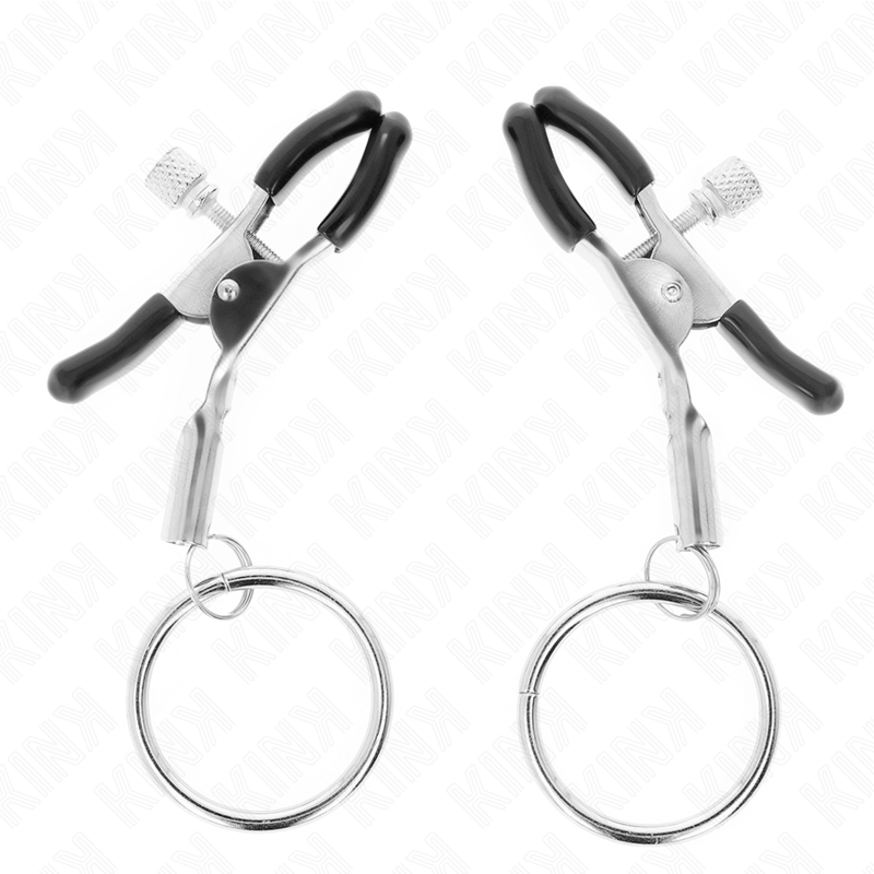 Kink - Pinzas Para Pezones Con Aro 6 Cm 2 Kink - Pinzas Para Pezones Con Aro 6 Cm - Imagen 2