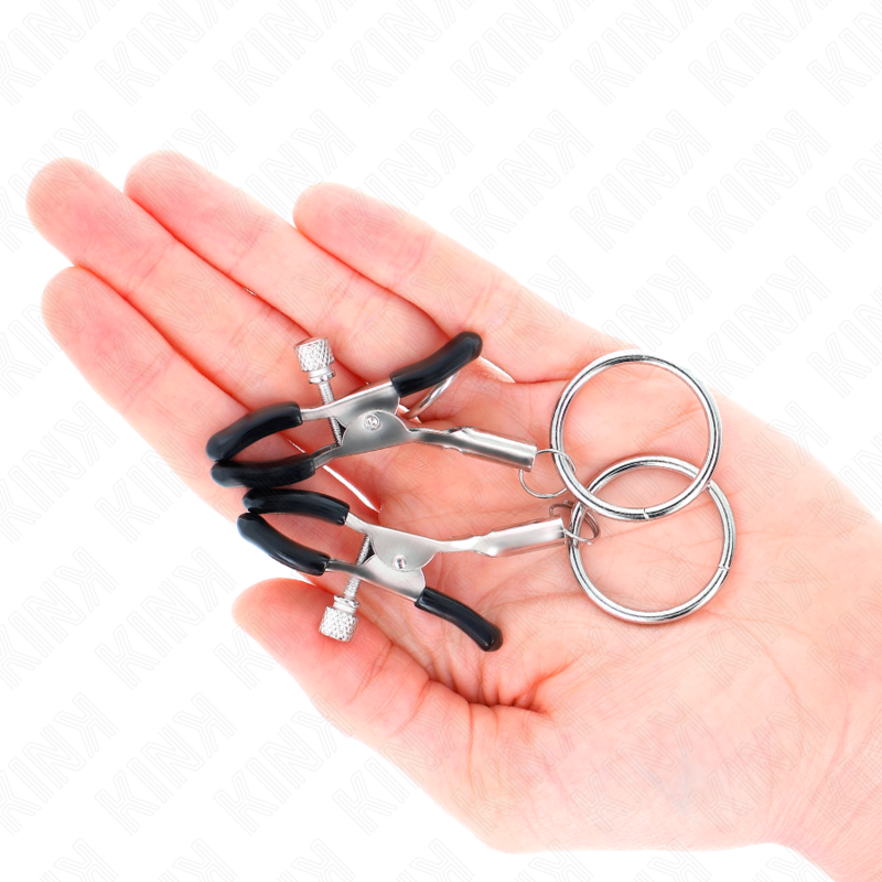 Kink - Pinzas Para Pezones Con Aro 6 Cm 4 Kink - Pinzas Para Pezones Con Aro 6 Cm - Imagen 4