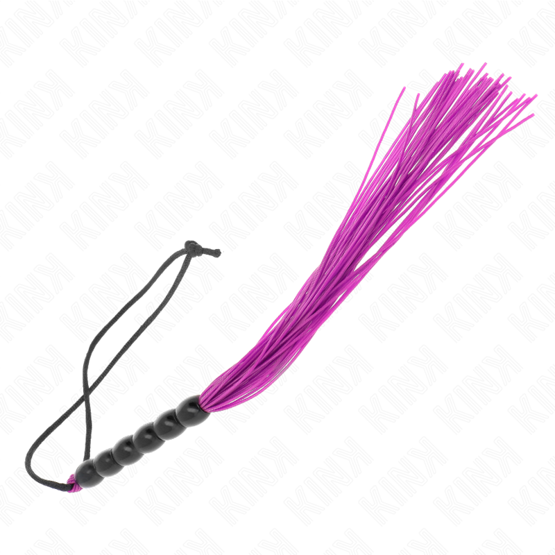 Kink - Mini Látigo De Silicona Con Agarre 6 Bolas Morado 26 Cm 5 Kink - Mini Látigo De Silicona Con Agarre 6 Bolas Morado 26 Cm - Imagen 5