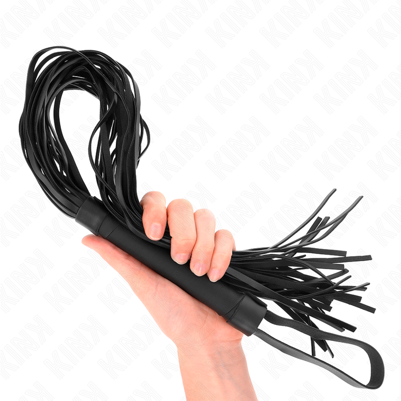 Kink - Látigo Piel De Oveja Imitación 60 Cm 4 Kink - Látigo Piel De Oveja Imitación 60 Cm - Imagen 4