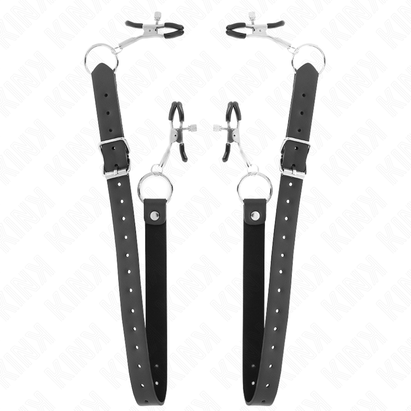 Kink - Pinzas Para Clítoris 4 Enganches Ajustable 34-48 Cm 1 Kink - Pinzas Para Clítoris 4 Enganches Ajustable 34-48 Cm