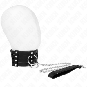 Kink - Collar con Correa 65 Cm Estilo Sub Ajustable 35-51 Cm X 7 Cm