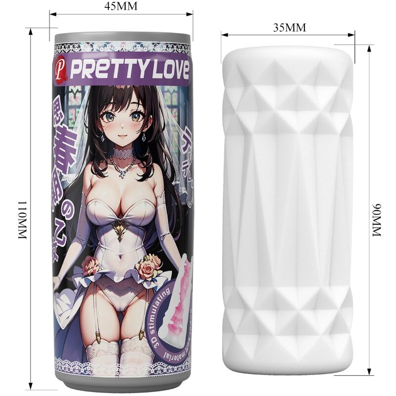 Pretty Love - Masturbador Masculino Lata Modelo 2 6 Pretty Love - Masturbador Masculino Lata Modelo 2 - Imagen 6