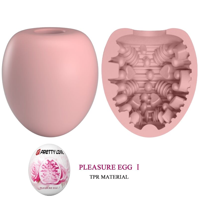 Pretty Love - Masturbador Masculino Huevo Rosa 7 Pretty Love - Masturbador Masculino Huevo Rosa - Imagen 7