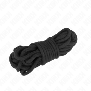 Kink - Cuerda de Algodón 5 Metros Negro
