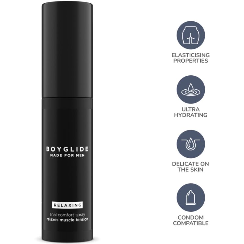Intimateline - Boyglide Anal Relajante Anal Spray 20 Ml 3 Intimateline - Boyglide Anal Relajante Anal Spray 20 Ml - Imagen 3