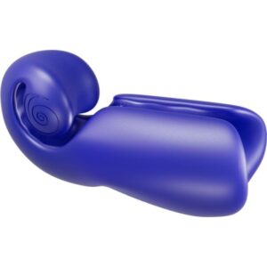 Snail Vibe - Evo for Him Masturbador Masculino Slide Nroll Azul Oscuro