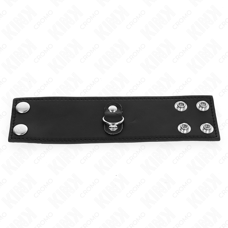 Kink - Anillo Pene Cuero Con Cierre A Presión 18 X 5 Cm 3 Kink - Anillo Pene Cuero Con Cierre A Presión 18 X 5 Cm - Imagen 3