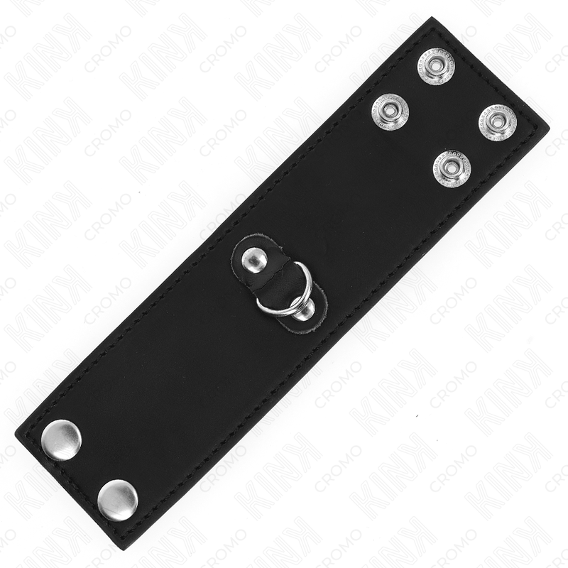 Kink - Anillo Pene Cuero Con Cierre A Presión 18 X 5 Cm 4 Kink - Anillo Pene Cuero Con Cierre A Presión 18 X 5 Cm - Imagen 4