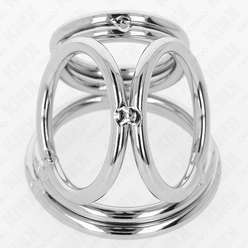 Kink - Anillo Pene Triple Metal Cromado 3.8 Cm A 5 Cm Modelo 1 5 Kink - Anillo Pene Triple Metal Cromado 3.8 Cm A 5 Cm Modelo 1 - Imagen 5