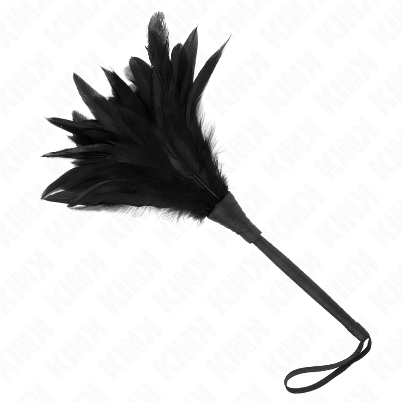 Kink - Plumas De Pollo Para Cosquillas Con Forma Cuerno De Criada Negro 36 Cm 2 Kink - Plumas De Pollo Para Cosquillas Con Forma Cuerno De Criada Negro 36 Cm - Imagen 2