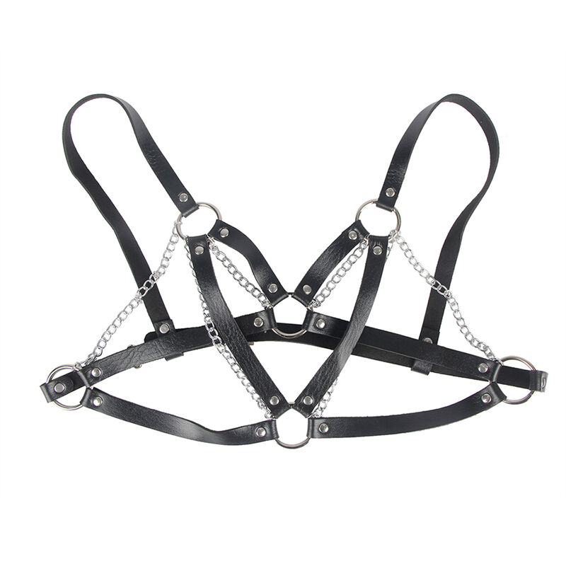 Subblime - 953713 Cinturón De Bondage Punk Hebilla Metal Negro 4 Subblime - 953713 Cinturón De Bondage Punk Hebilla Metal Negro - Imagen 4