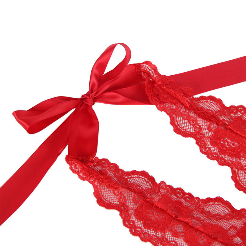 Subblime - 953973 Body Sexy Con Volantes + Cinturón Rojo 7 Subblime - 953973 Body Sexy Con Volantes + Cinturón Rojo - Imagen 7