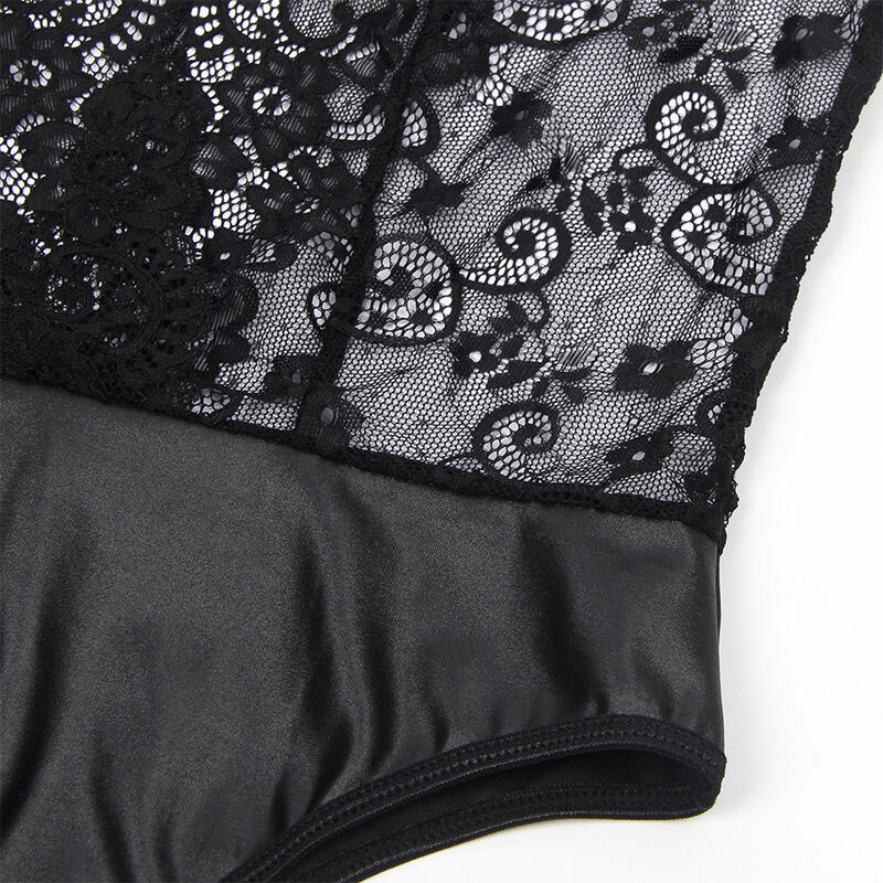 Subblime - 954383 Body Sexy Con Ligueros Negro 8 Subblime - 954383 Body Sexy Con Ligueros Negro - Imagen 8