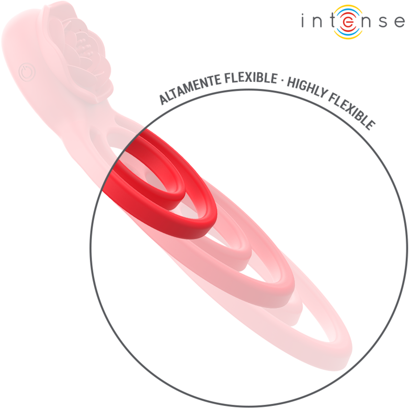 Intense - Gail Rosa Estimuladora 10 Vibraciones Rojo Control Remoto 5 Intense - Gail Rosa Estimuladora 10 Vibraciones Rojo Control Remoto - Imagen 5