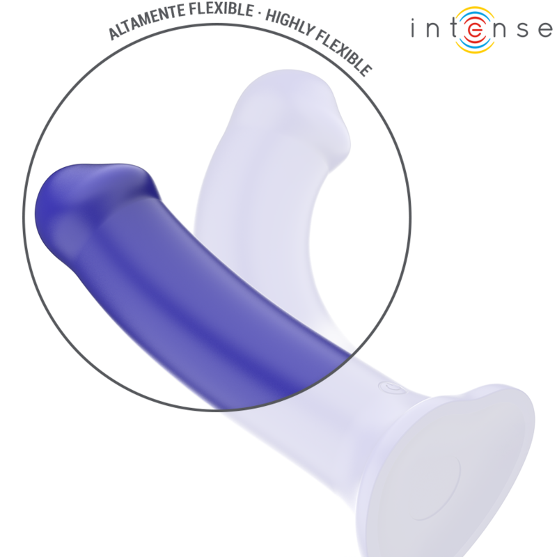 Intense - Victoria Vibrador Con Ventosa 10 Vibraciones Azul Oscuro Control Remoto 5 Intense - Victoria Vibrador Con Ventosa 10 Vibraciones Azul Oscuro Control Remoto - Imagen 5