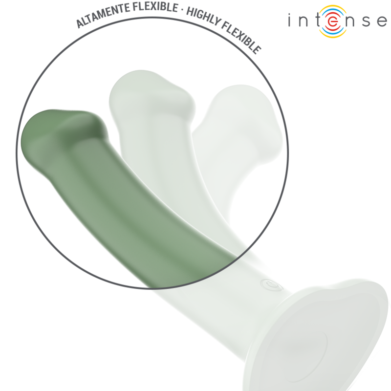 Intense - Becca Vibrador Con Ventosa 10 Vibraciones Verde Control Remoto 5 Intense - Becca Vibrador Con Ventosa 10 Vibraciones Verde Control Remoto - Imagen 5