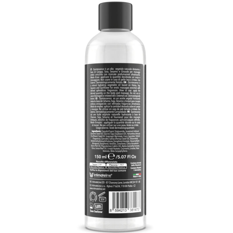 Intimateline Luxuria - Aceite De Masajes Baya 150 Ml 3 Intimateline Luxuria - Aceite De Masajes Baya 150 Ml - Imagen 3