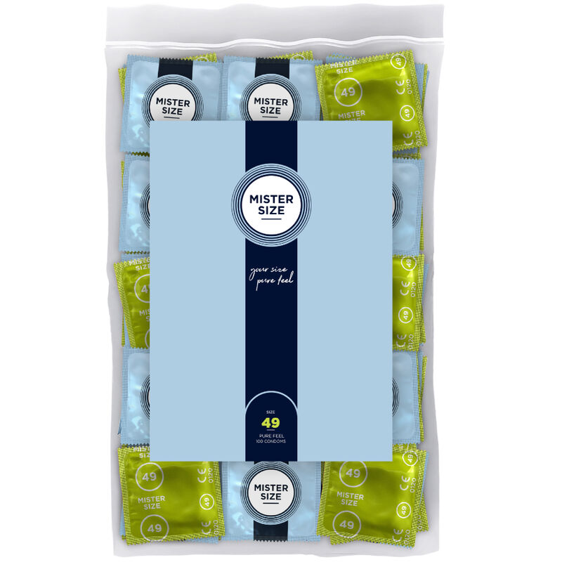 Mister Size - Preservativos Talla S 49 Mm (100 Unidades) 1 Mister Size - Preservativos Talla S 49 Mm (100 Unidades)