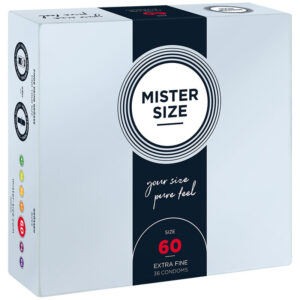 Mister Size - Preservativos Talla XL 60 Mm (36 Unidades)