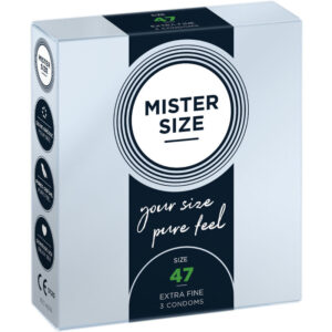 Mister Size - Preservativos Talla XS 47 Mm (3 Unidades)