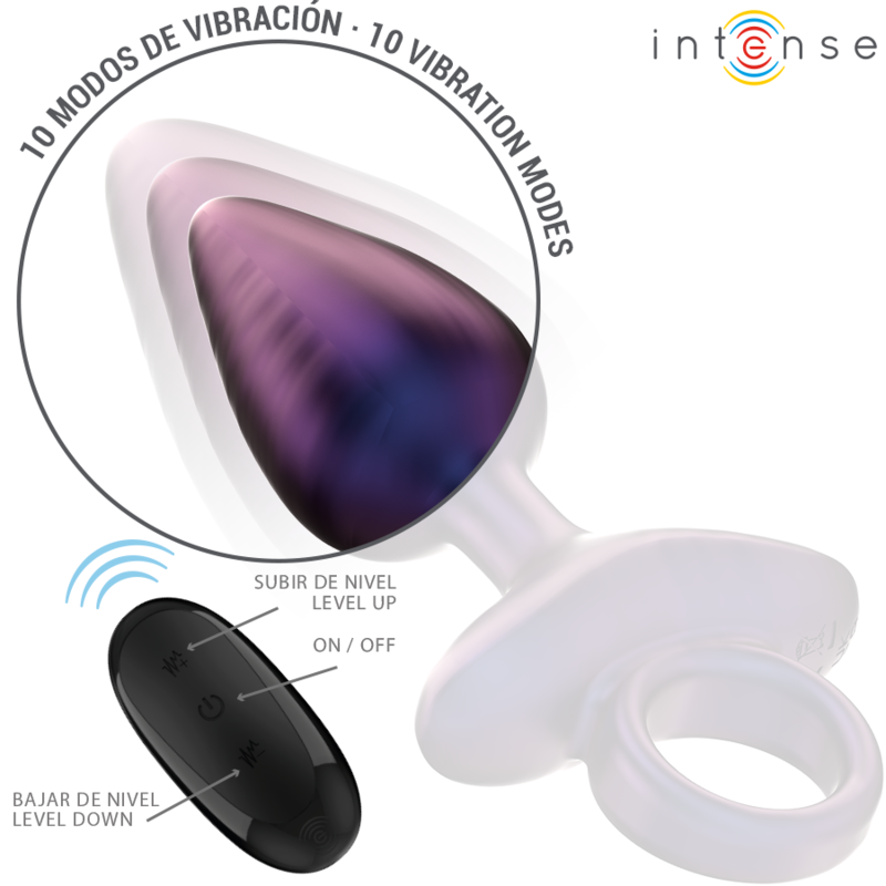 Intense - Michael Plug Anal Vibrador Modelo 2 Control Remoto 4 Intense - Michael Plug Anal Vibrador Modelo 2 Control Remoto - Imagen 4