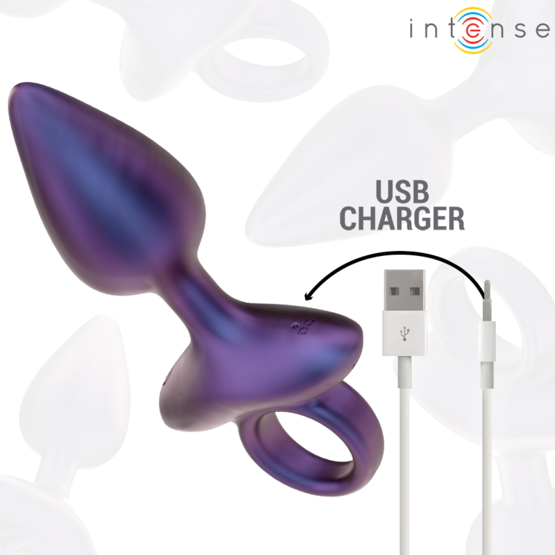 Intense - Michael Plug Anal Vibrador Modelo 2 Control Remoto 7 Intense - Michael Plug Anal Vibrador Modelo 2 Control Remoto - Imagen 7