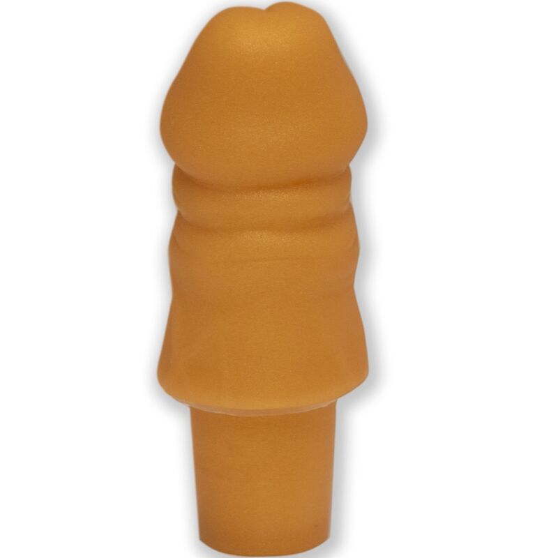 Diablo Picante - Tapón Forma Pene Dorado 1 Diablo Picante - Tapón Forma Pene Dorado