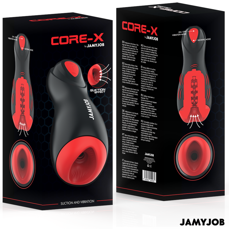 Jamyjob - Core-X Masturbador Automático 5 Modos Succionador Y Vibración 7 Jamyjob - Core-X Masturbador Automático 5 Modos Succionador Y Vibración - Imagen 7