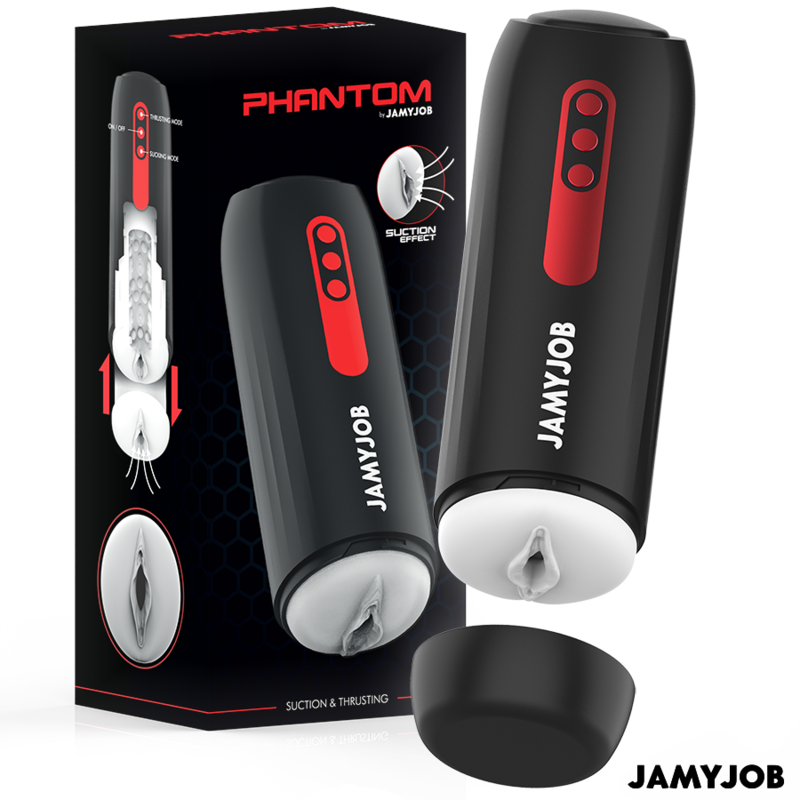 Jamyjob - Phantom Masturbador Vagina Automático 5 Modos Succionador Y Empuje 2 Jamyjob - Phantom Masturbador Vagina Automático 5 Modos Succionador Y Empuje - Imagen 2