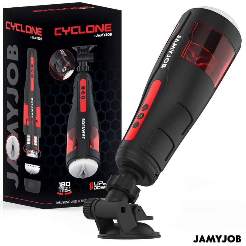 Jamyjob - Cyclone Masturbador Vagina Automático 10 Modos Rotación Y Empuje 1 Jamyjob - Cyclone Masturbador Vagina Automático 10 Modos Rotación Y Empuje