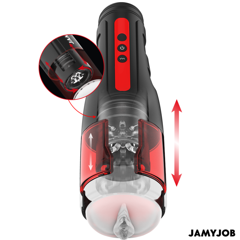 Jamyjob - Cyclone Masturbador Vagina Automático 10 Modos Rotación Y Empuje 2 Jamyjob - Cyclone Masturbador Vagina Automático 10 Modos Rotación Y Empuje - Imagen 2